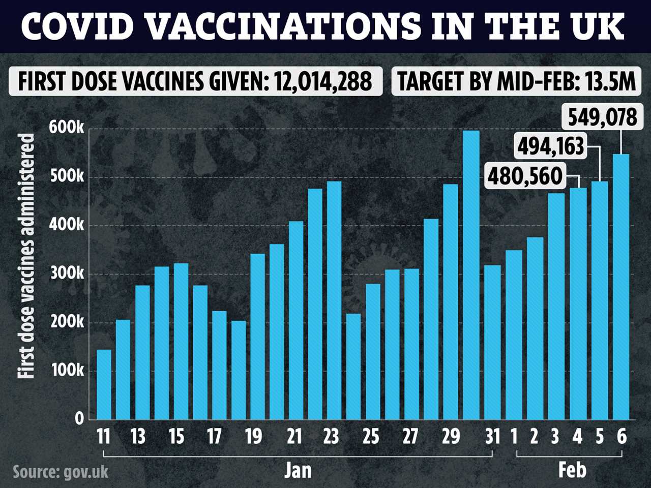 Illegal migrants ‘granted Covid vaccine amnesty’ to encourage up to 1.2m unregistered residents to get jab