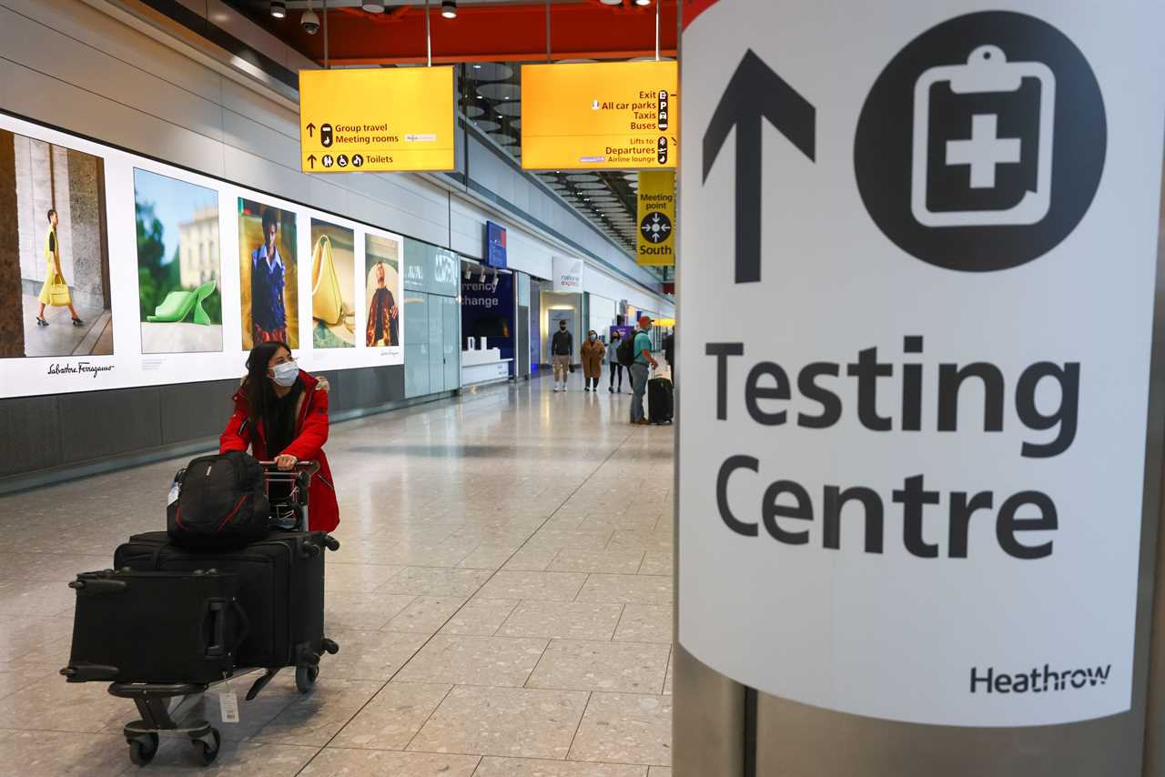 All travellers entering the UK to take TWO Covid tests during 10-day quarantine – to stop new variants