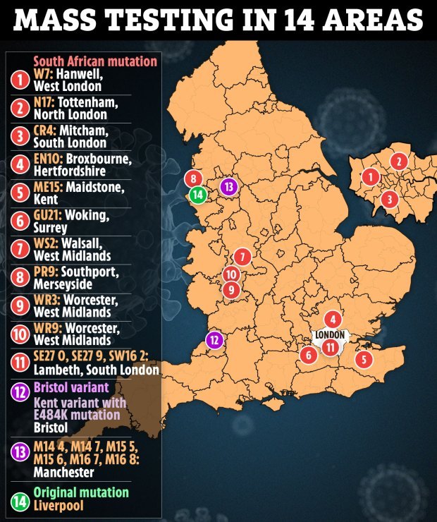 Bristol Covid variant could reinfect Brits who’ve been vaccinated with fears it could ‘rip’ across UK, Sage expert warns