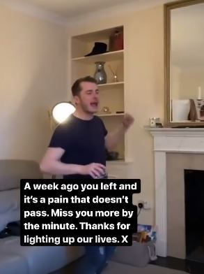 EastEnders’ Max Bowden shares heartbreaking video of himself dancing with best pal on one week anniversary of his death