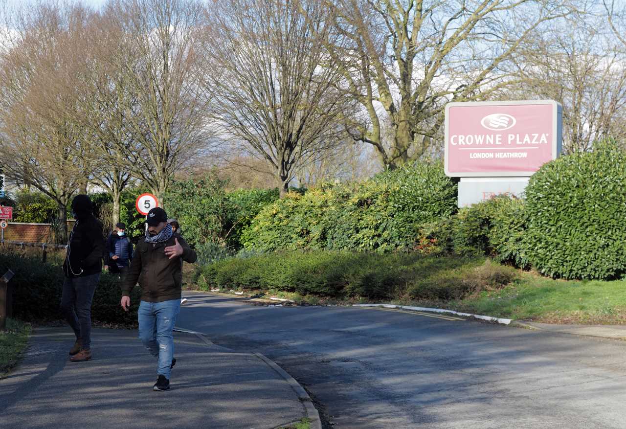 More than 200 migrants staying in Crowne Plaza quarantine hotels near Heathrow get Covid jab early