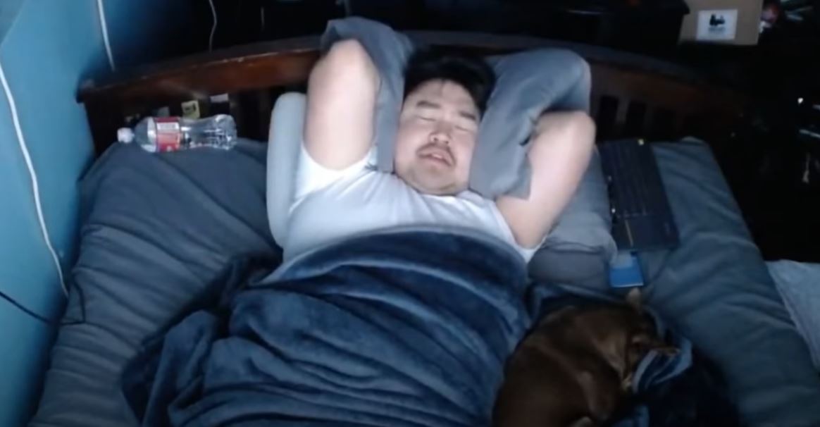 Twitch streamer makes $16,000 by SLEEPING on video – and letting fans try to wake him up