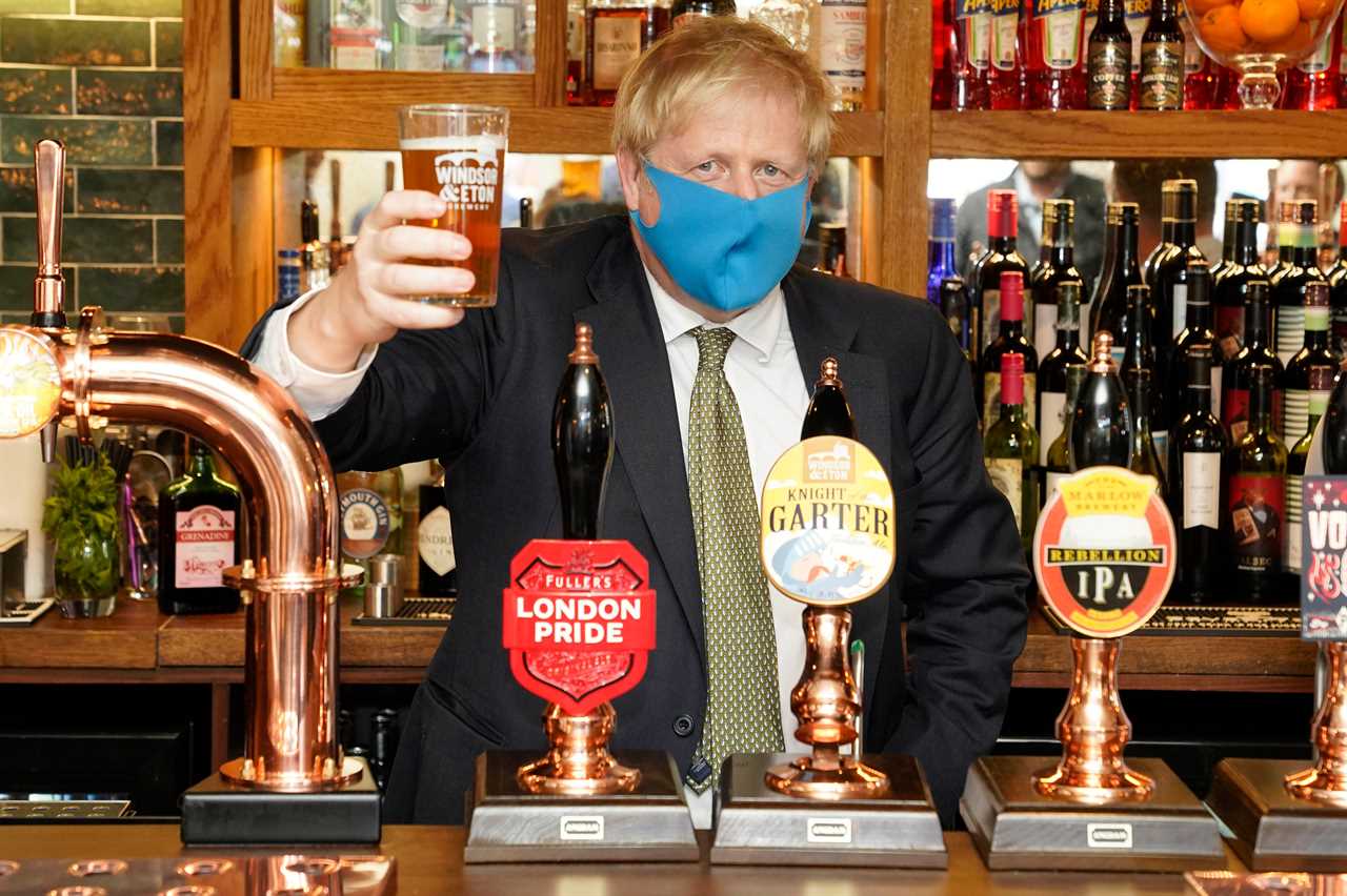 Boris Johnson warned pubs must re-open to sell takeaway pints and food soon or they’ll face ruin