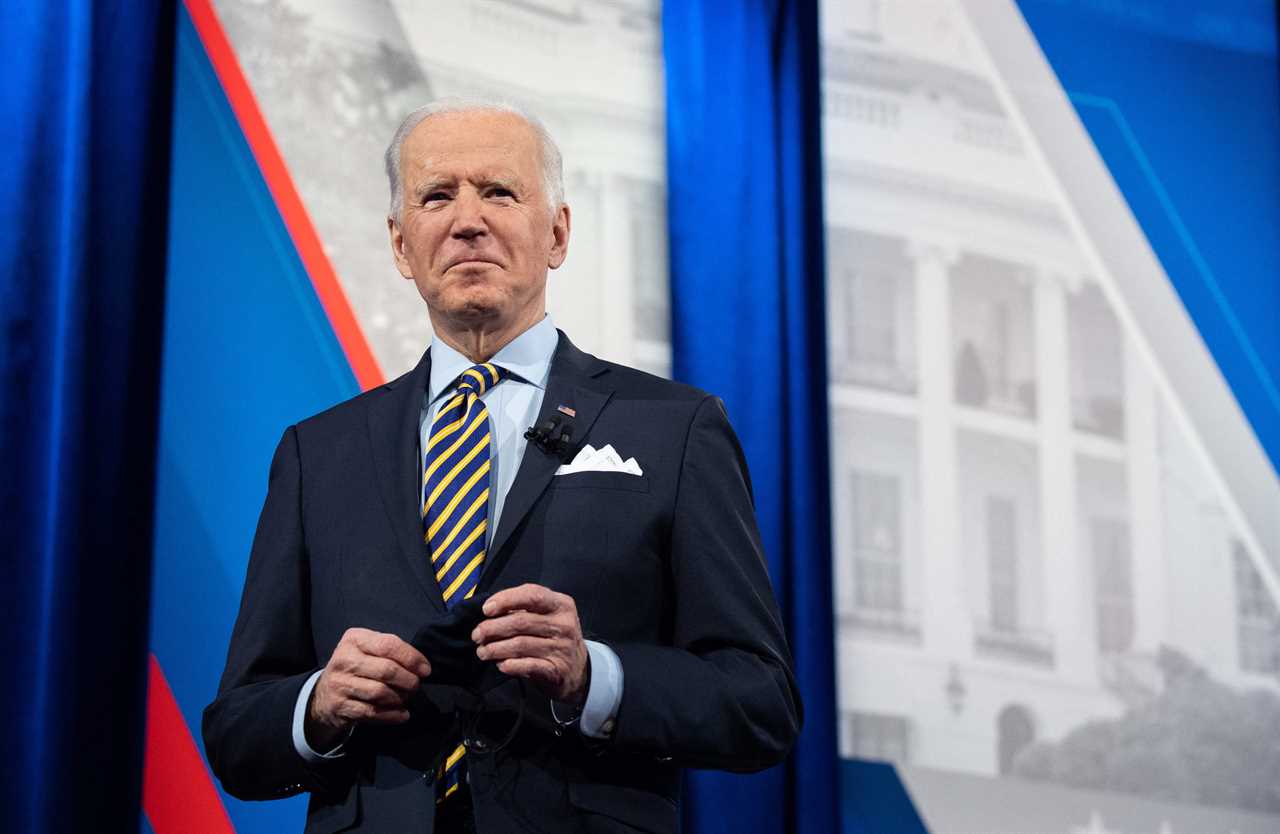 Trump says Biden is ‘lying or mentally gone’ after President claimed there was NO Covid vaccine when he took office