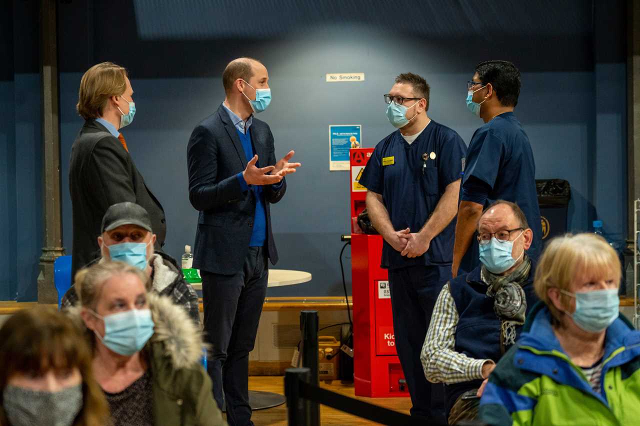 Prince William mets The Sun’s Jabs Army heroes to thank them for their efforts in the fight against Covid