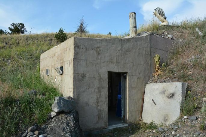 You can get away from the pandemic in this $1.75M doomsday bunker with game room, electricity, kitchen, & stunning views