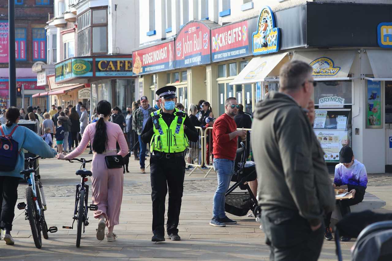 Cops no longer breaking up outdoor group mixing as they slam ‘unmanageable’ Covid rules after sunny crowds