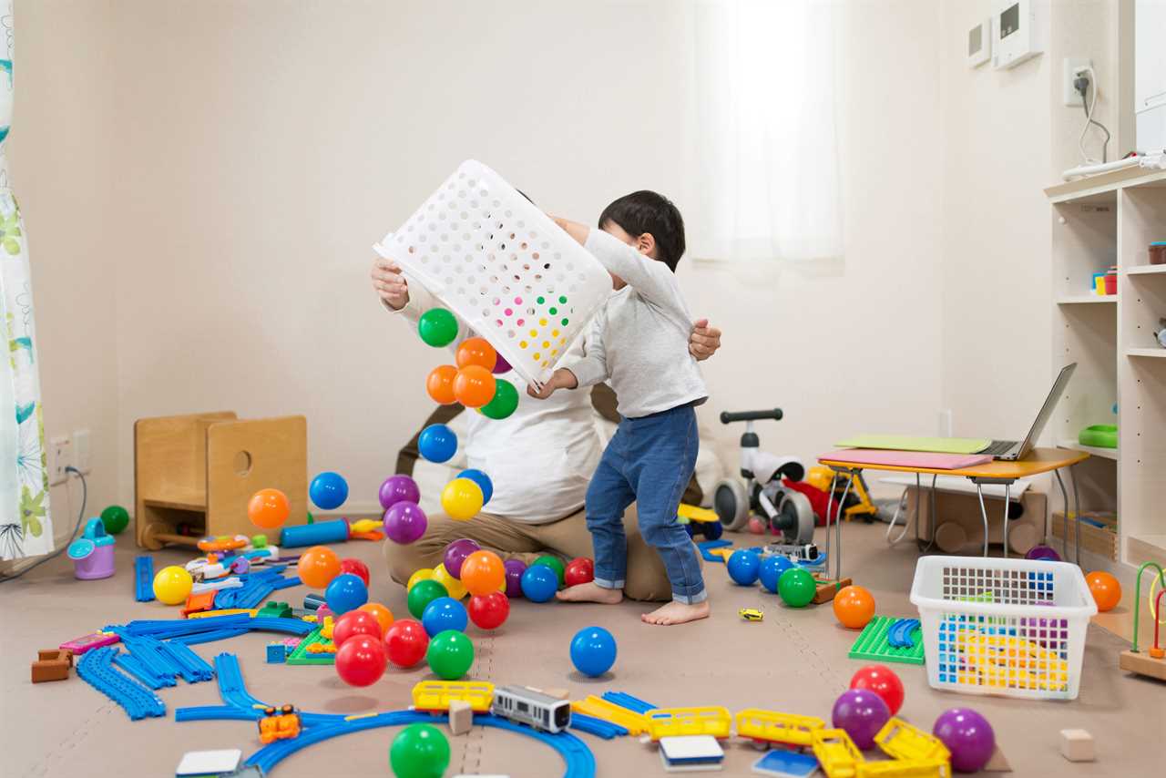 Parents say they’ve spent over a full WEEK of work cleaning up their kids’ messes since being home during the pandemic