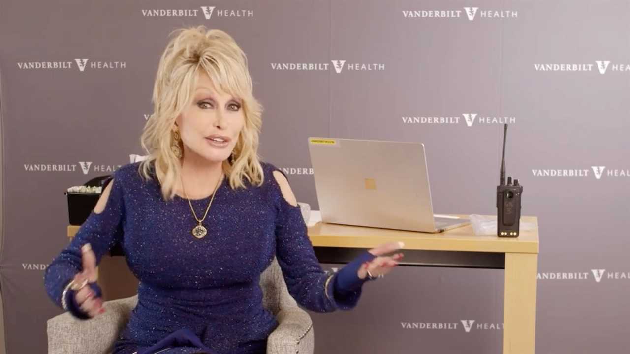 Dolly Parton receives Covid-19 vaccine and encourages others to get it as she says ‘don’t be such a chicken!’