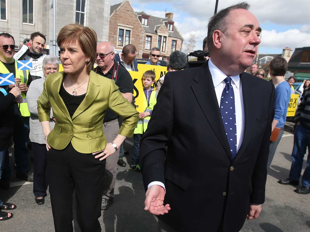 Support for Scottish independence falls due to SNP civil war between Nicola Sturgeon and Alex Salmond