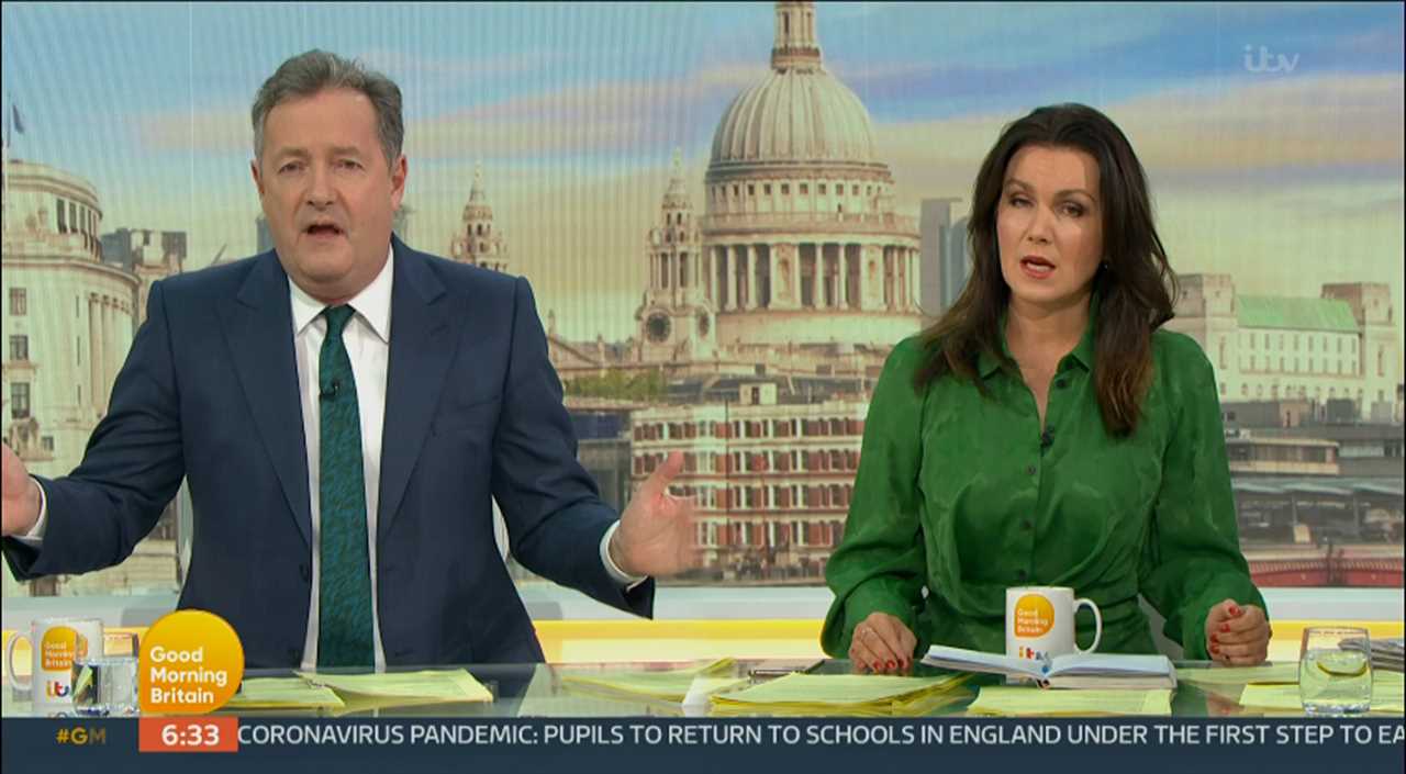 Raging Piers Morgan accuses minister Vicky Ford of ‘slapping nurses in the face’ over ‘disgraceful’ 1 per cent pay rise