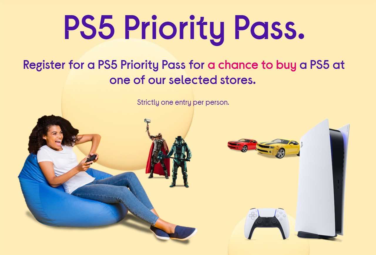 Currys to release PS5 stock through new ‘priority pass’ lottery system