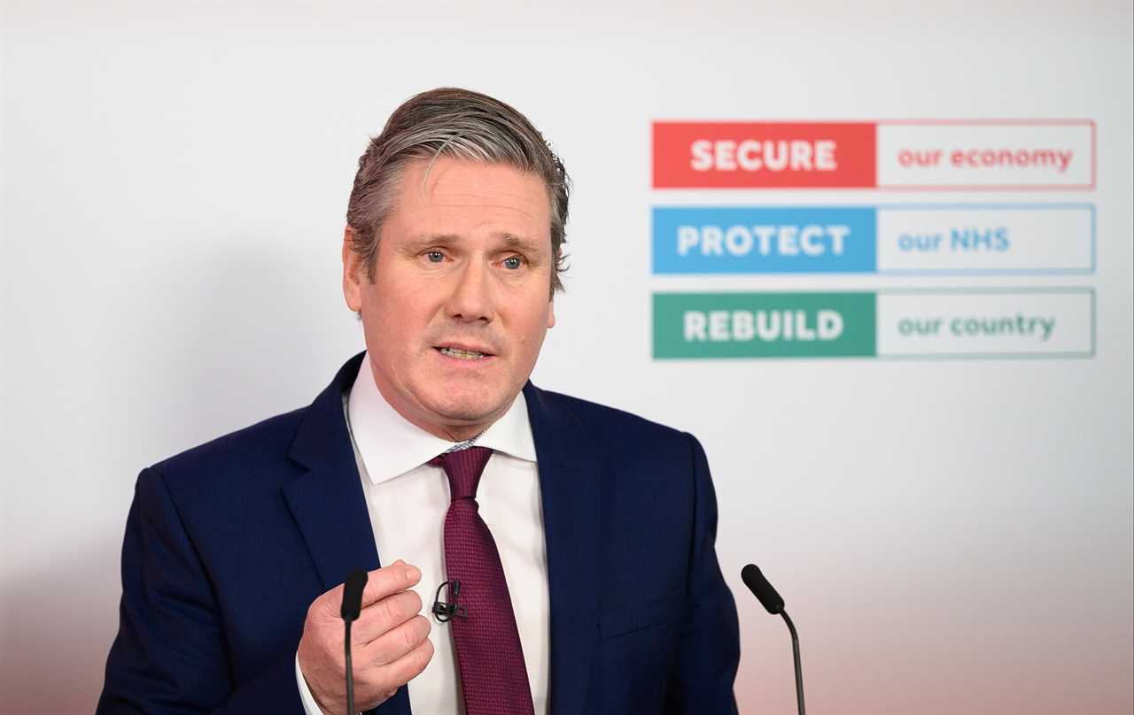 Labour boss Sir Keir Starmer refuses to rule out joining NHS staff on picket line if they strike over pay rise