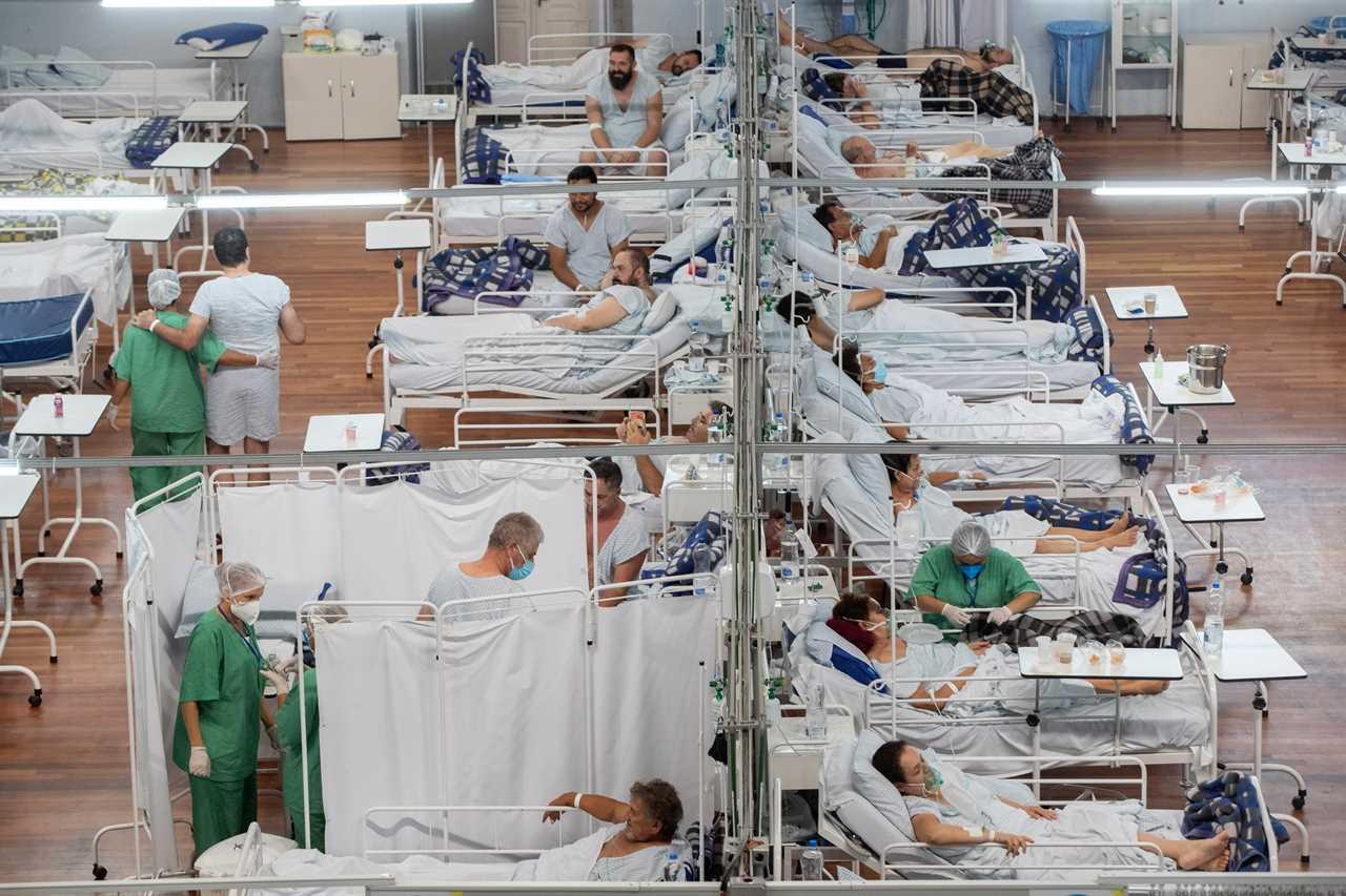 Brazilian doctor compares fighting Covid explosion to ‘flogging a dead horse’ as Amazon variant kills 100 people an hour