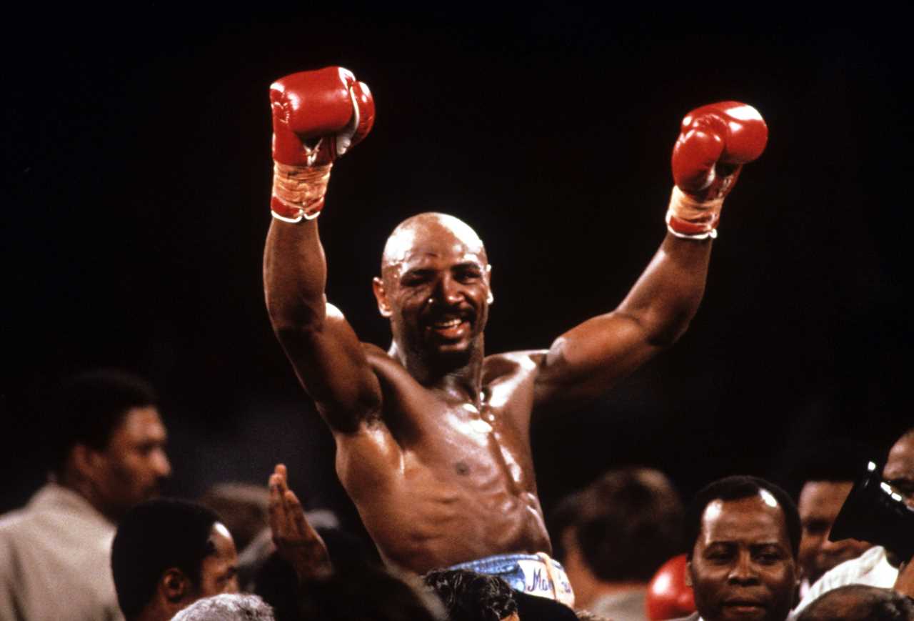 Anti-vaxxers use Marvin Hagler’s death to push agenda as rival Tommy Hearns claims icon was ‘in ICU after Covid vaccine’