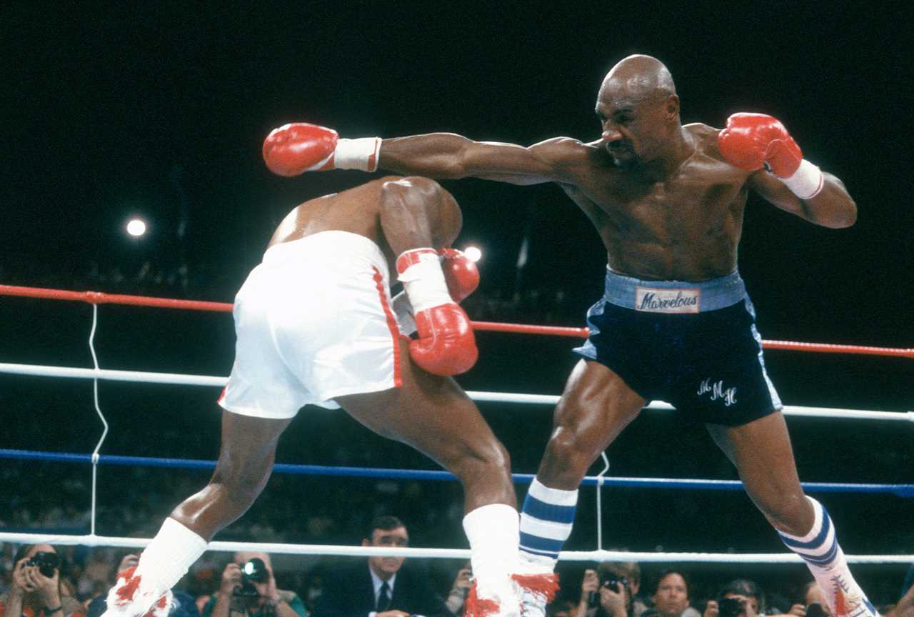 Anti-vaxxers use Marvin Hagler’s death to push agenda as rival Tommy Hearns claims icon was ‘in ICU after Covid vaccine’