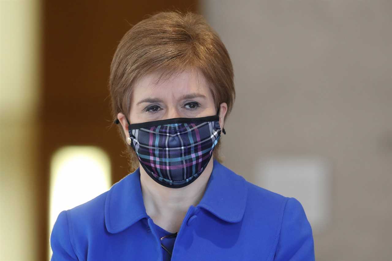 Scotland gets hair cuts, travel & big weddings BEFORE England as Sturgeon brings forward road map piling pressure on PM