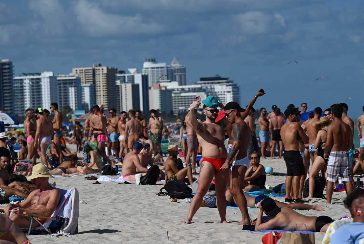 CDC begs Spring Breakers NOT to travel amid Covid surge fears as TSA screens pandemic-high of 1.3m passengers in one day