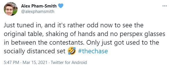 The Chase fans notice something VERY wrong with Bradley Walsh’s social distancing – but soon spot ITV ‘loophole’