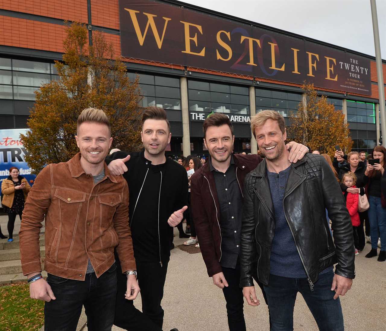 Everyone is so desperate to go to gigs, there will probably be people at the show who hate us, says Westlife