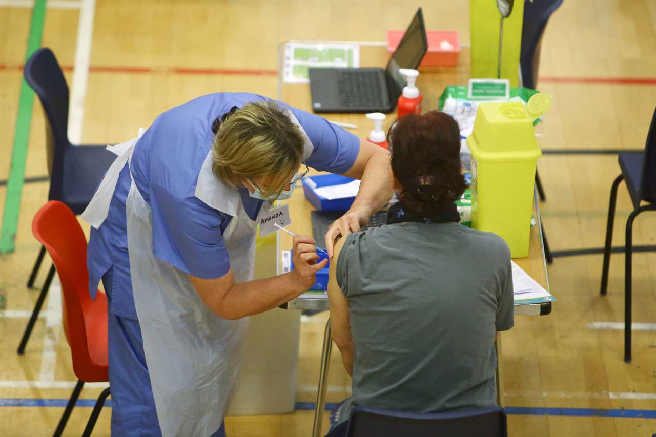 NHS smashes Covid vaccines record with 27 jabs a second as desperate EU ramp up threats to block doses