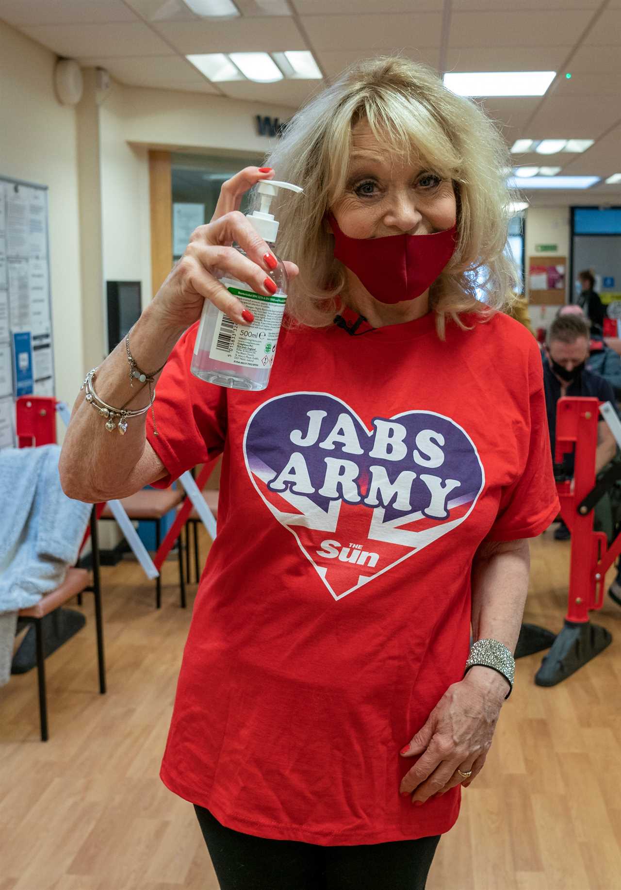 Sherrie Hewson hails The Sun’s ‘amazing’ Jabs Army as she volunteers at vaccination centre