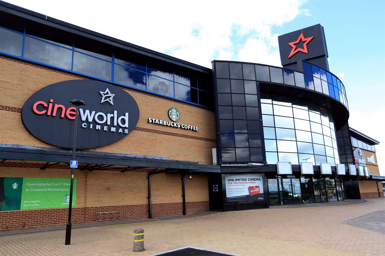 Cineworld to reopen hundreds of cinemas in May when restrictions are eased