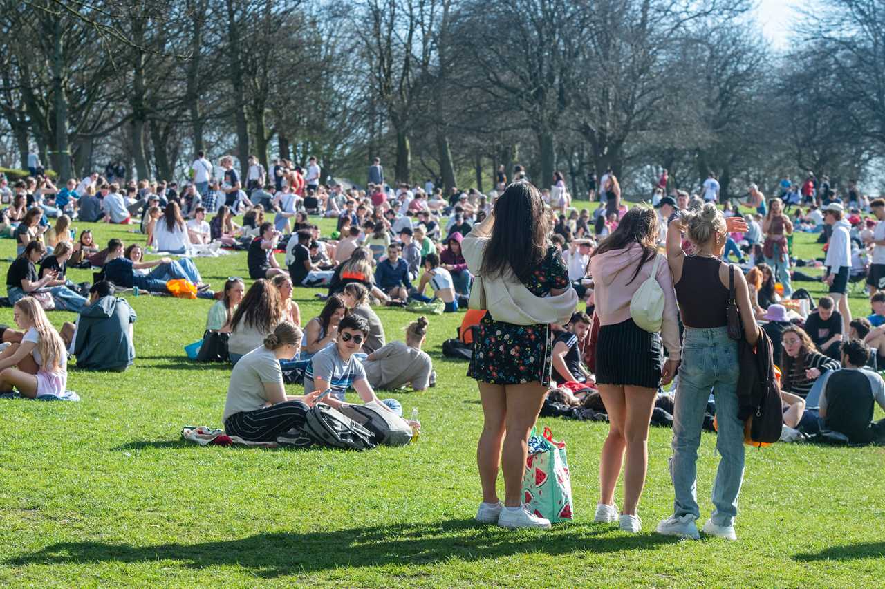 Mini heatwave this week ‘could smash 25C March record’ as Brits flock outdoors to enjoy Rule of Six freedoms