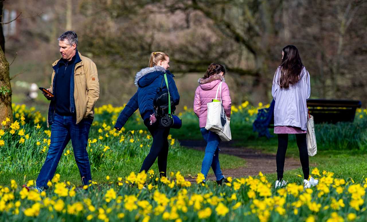 Mini heatwave this week ‘could smash 25C March record’ as Brits flock outdoors to enjoy Rule of Six freedoms