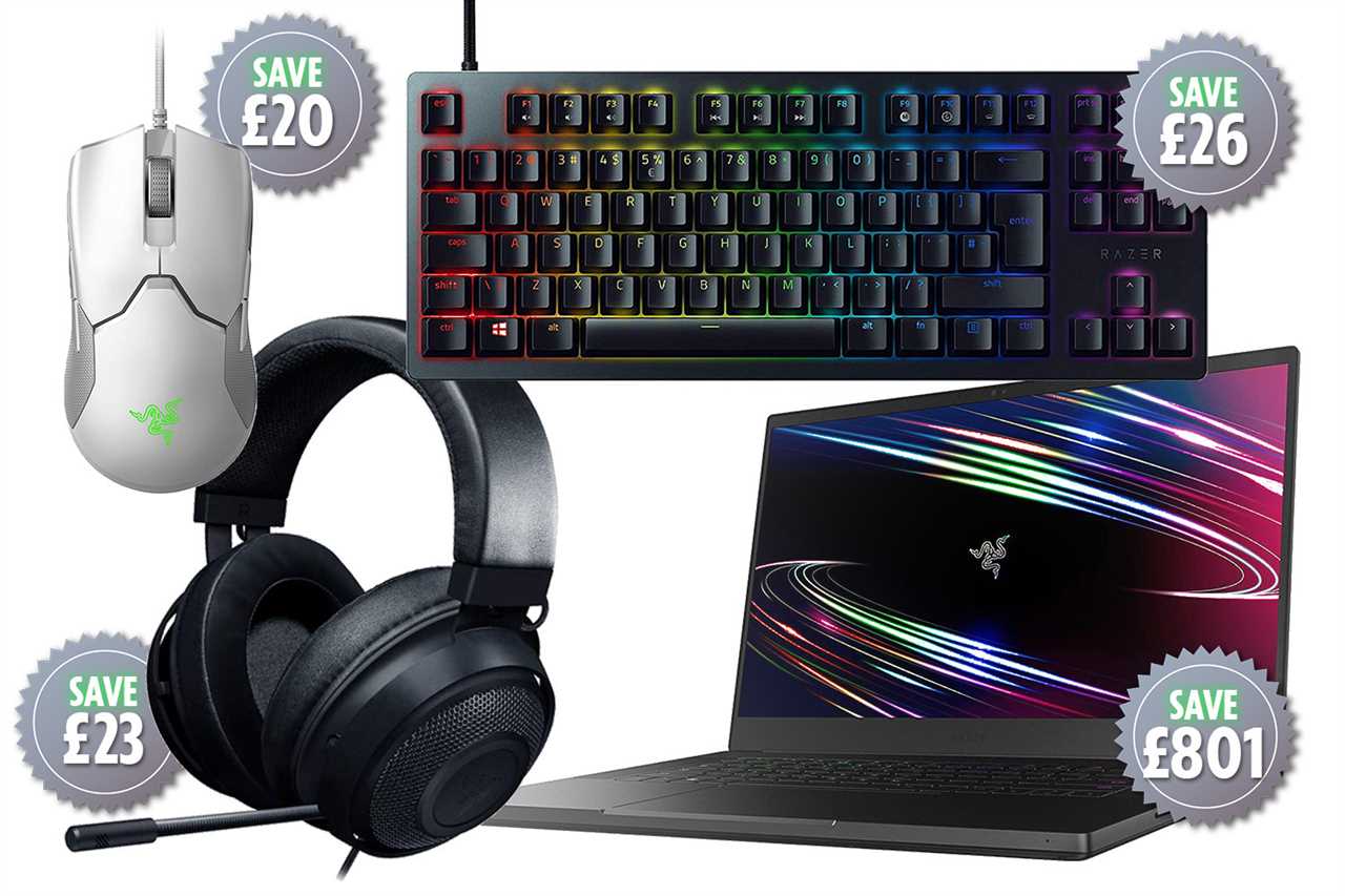 Razer deals offer PC gamers up to 41% off kit – including headphones, keyboards and mice