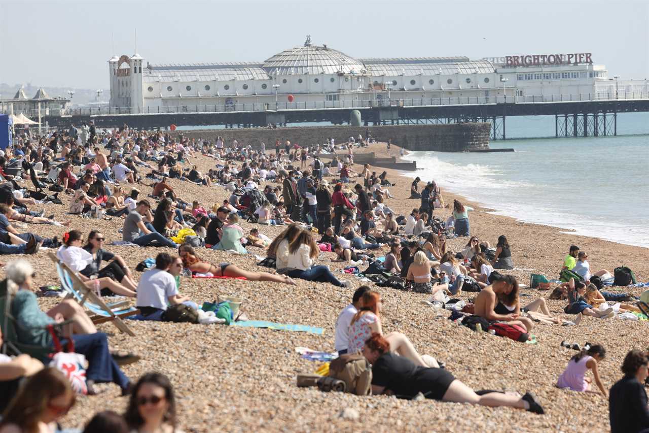 Lockdown extension fears as Brits pack parks and beaches for 24C mini-heatwave and experts warn of infections spike