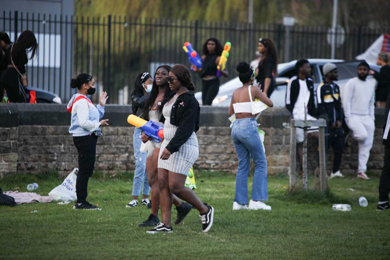 Lockdown extension fears as Brits pack parks and beaches for 24C mini-heatwave and experts warn of infections spike