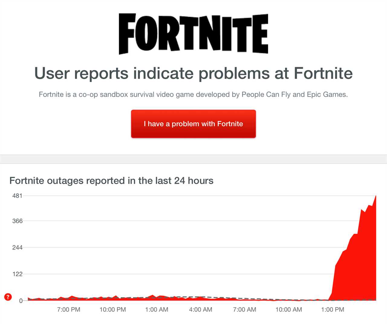 Fortnite DOWN – game goes offline for users in mystery outage