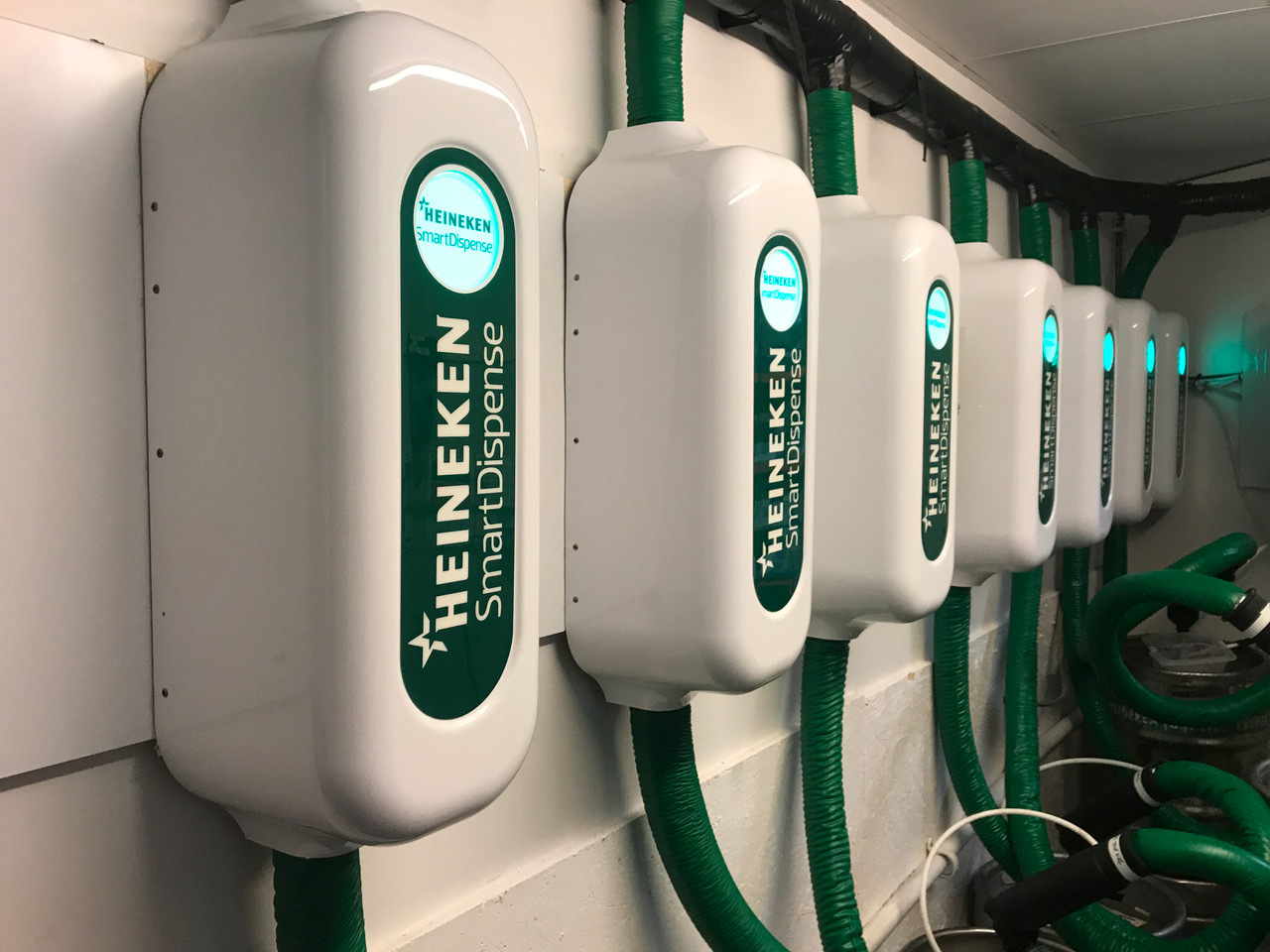 Heinken’s pints go greener – which ensures same beer temperature every time