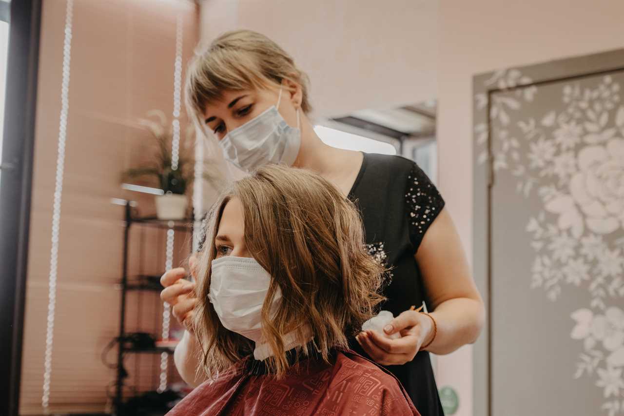 Hairdressers told NOT to offer highlights, braids or other ‘long’ treatments when they reopen on Monday