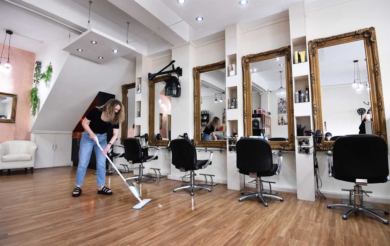 Hair salons will open for 18 hours a day to tackle Covid backlog for ‘desperate’ clients as business to reopen on Monday