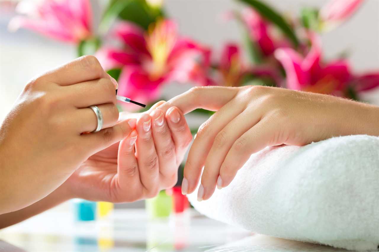 Nail bars in the UK were allowed to reopen from July 13