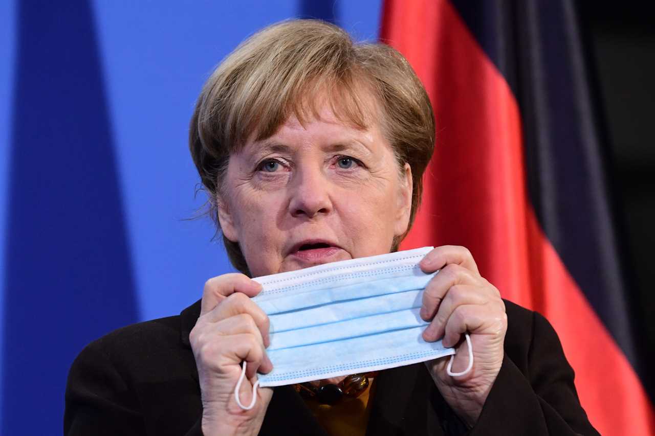 Angela Merkel to FINALLY get the AstraZeneca vaccine tomorrow after endless EU dithering over safe jab