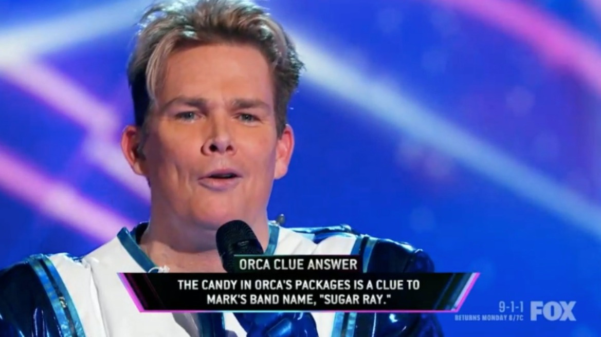 The Masked Singer reveals Sugar Ray’s Mark McGrath as The Orca and Nick Cannon returns as host following Covid battle