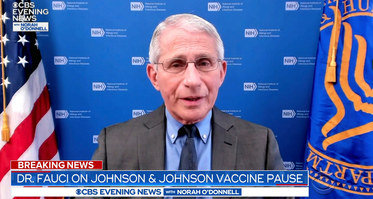 ‘Women more at risk’ from Johnson & Johnson vaccine as nine suffer clots and Fauci warns to be alert to symptoms