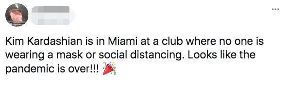 Kim Kardashian slammed by fans who are ‘ashamed’ of star’s ‘irresponsible’ mask-less partying in Miami during pandemic