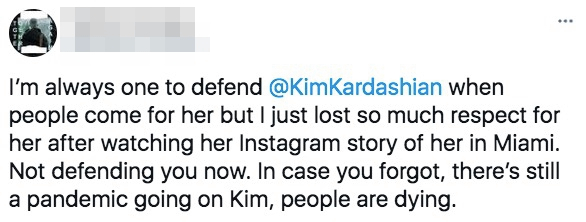 Kim Kardashian slammed by fans who are ‘ashamed’ of star’s ‘irresponsible’ mask-less partying in Miami during pandemic