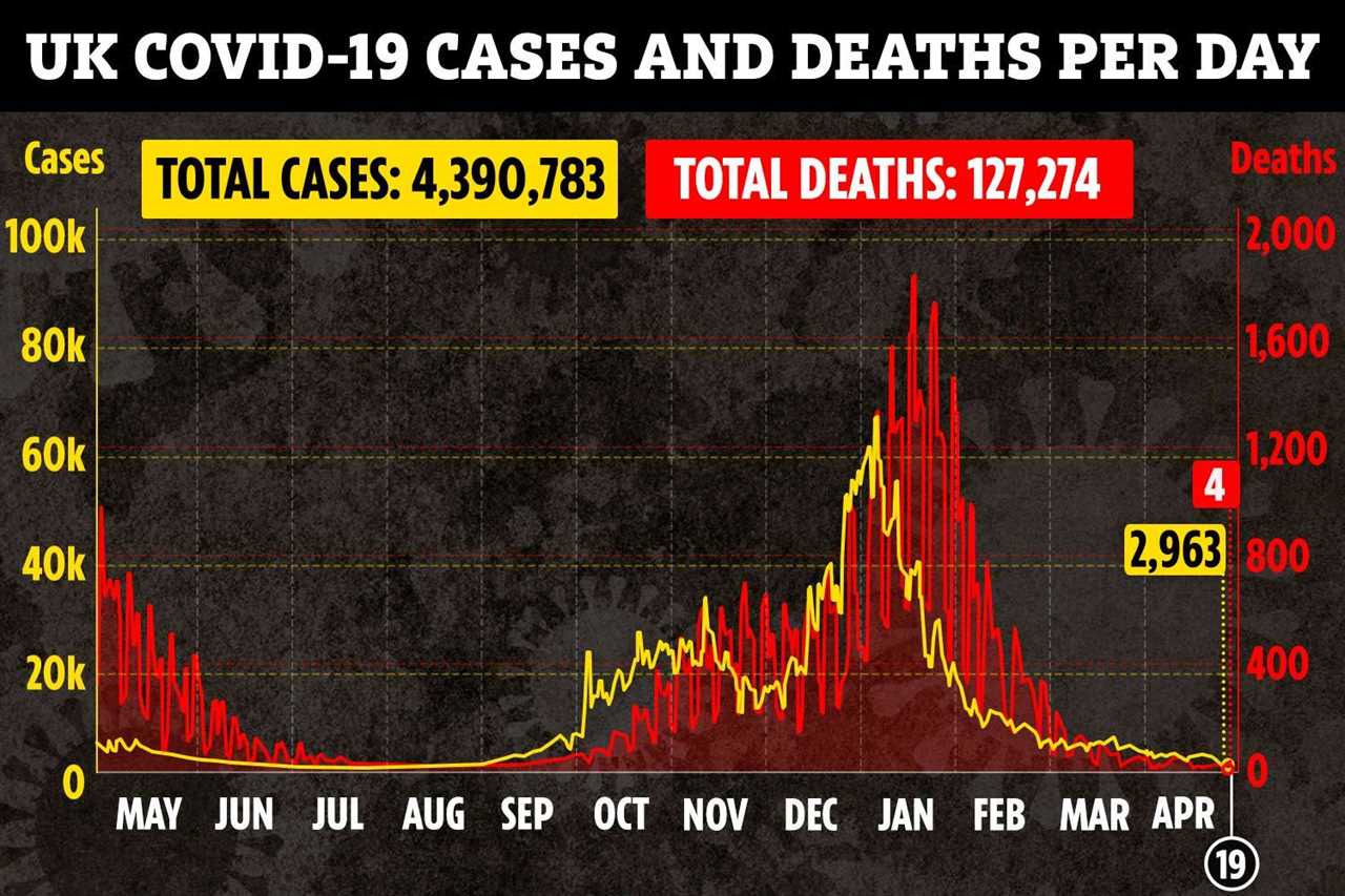 UK won’t face third wave of Covid deaths thanks to vaccination success as more than 10m Brits fully jabbed, expert says