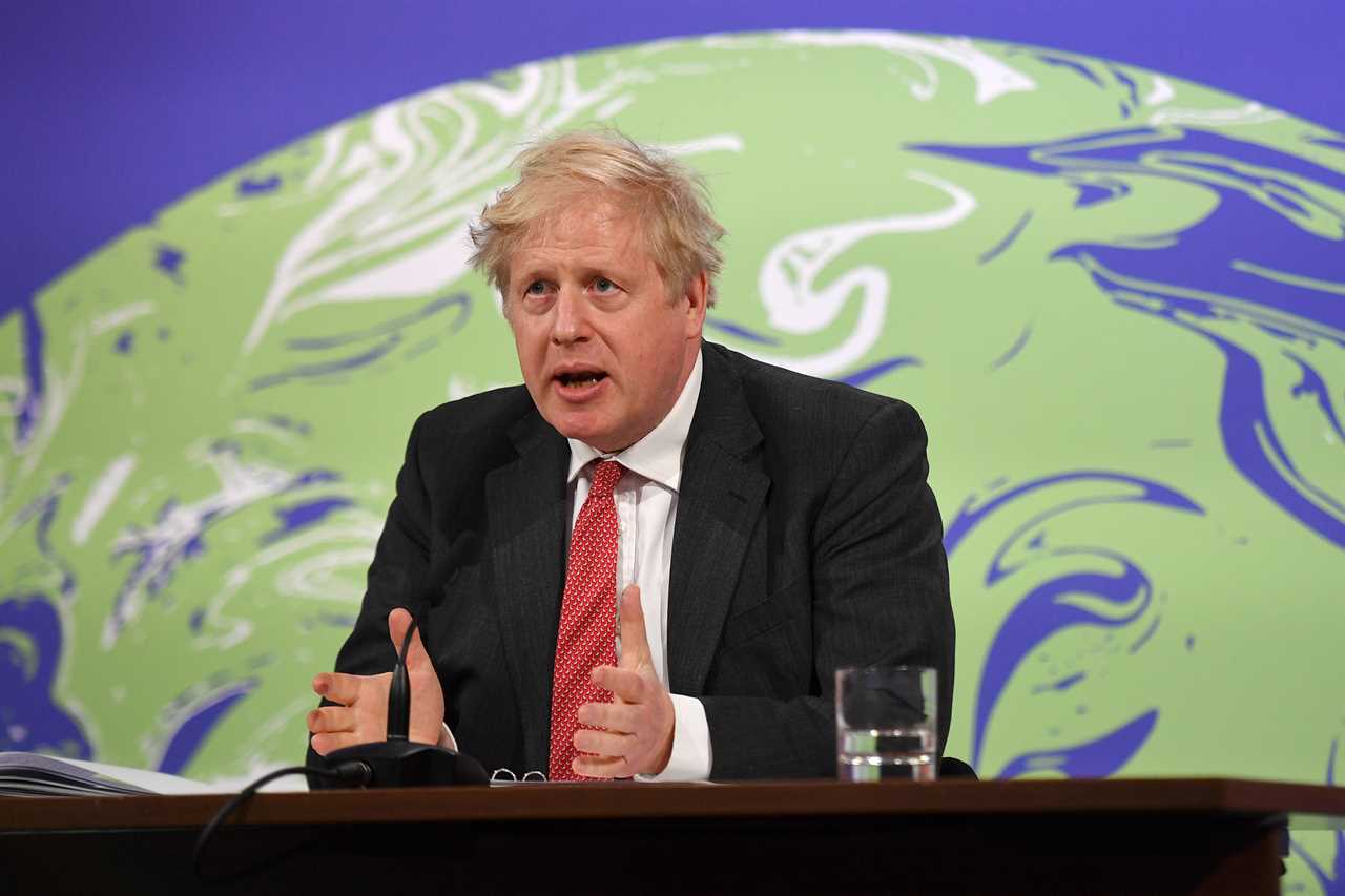 Boris Johnson accuses ‘bitter’ former right-hand man Dominic Cummings of leaking text messages to try to destabilise him
