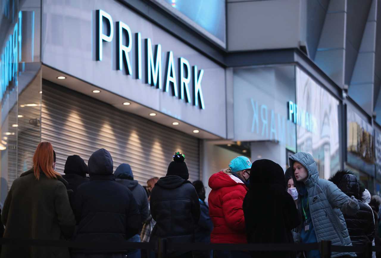 ‘Shameless’ Primark customers strip off on shop floor to try on clothes as changing rooms closed under Covid rules