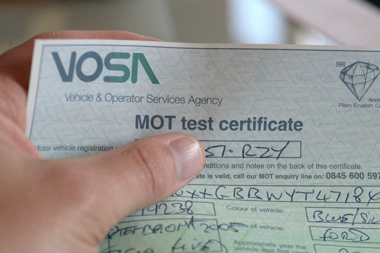 Check if you’re at risk of £1,000 fine as 2million could be hit after Covid MOT extensions