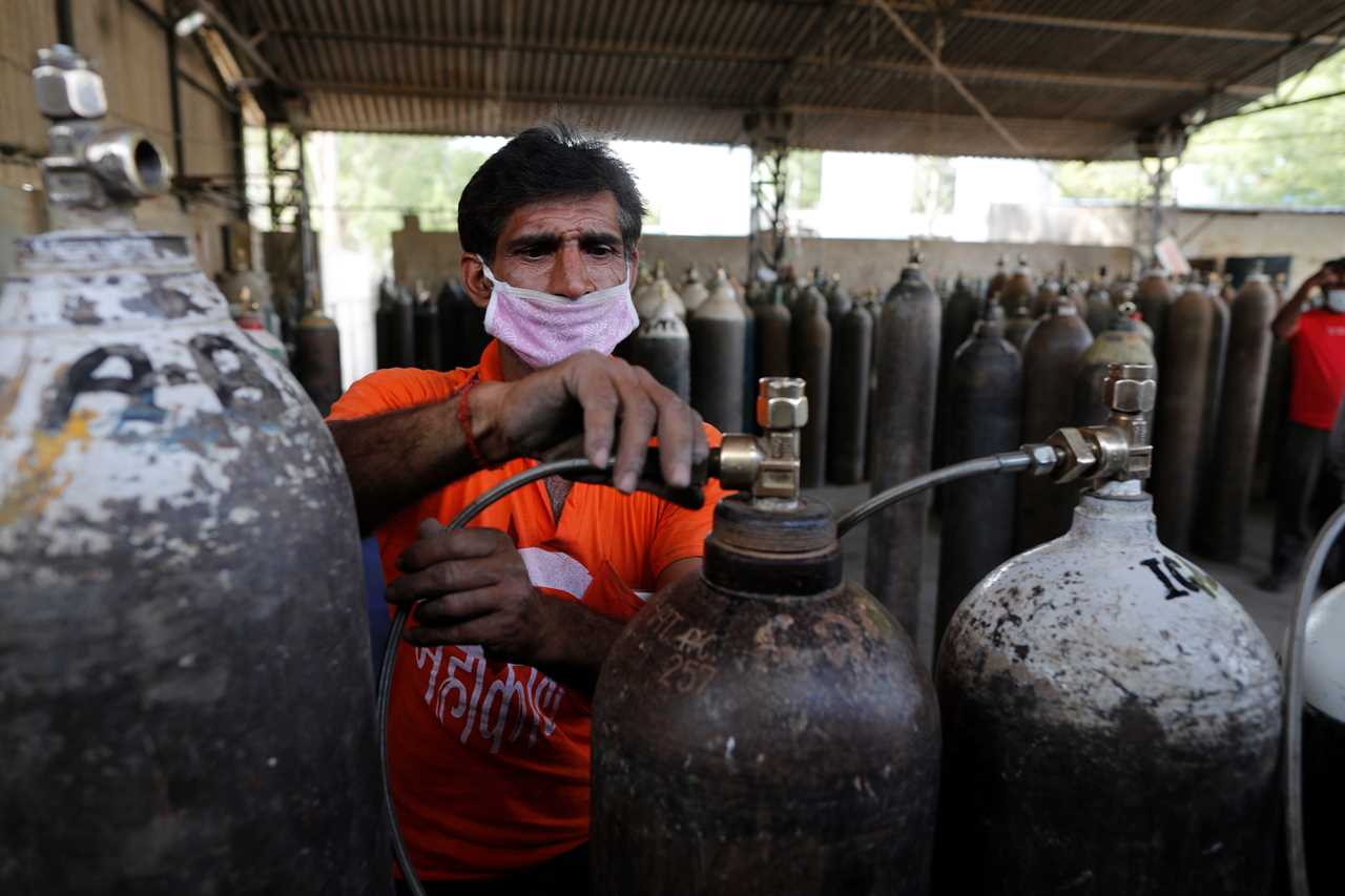 India vows to HANG officials for delaying Covid oxygen supplies to desperate hospitals in devastating 2nd wave ‘tsunami’