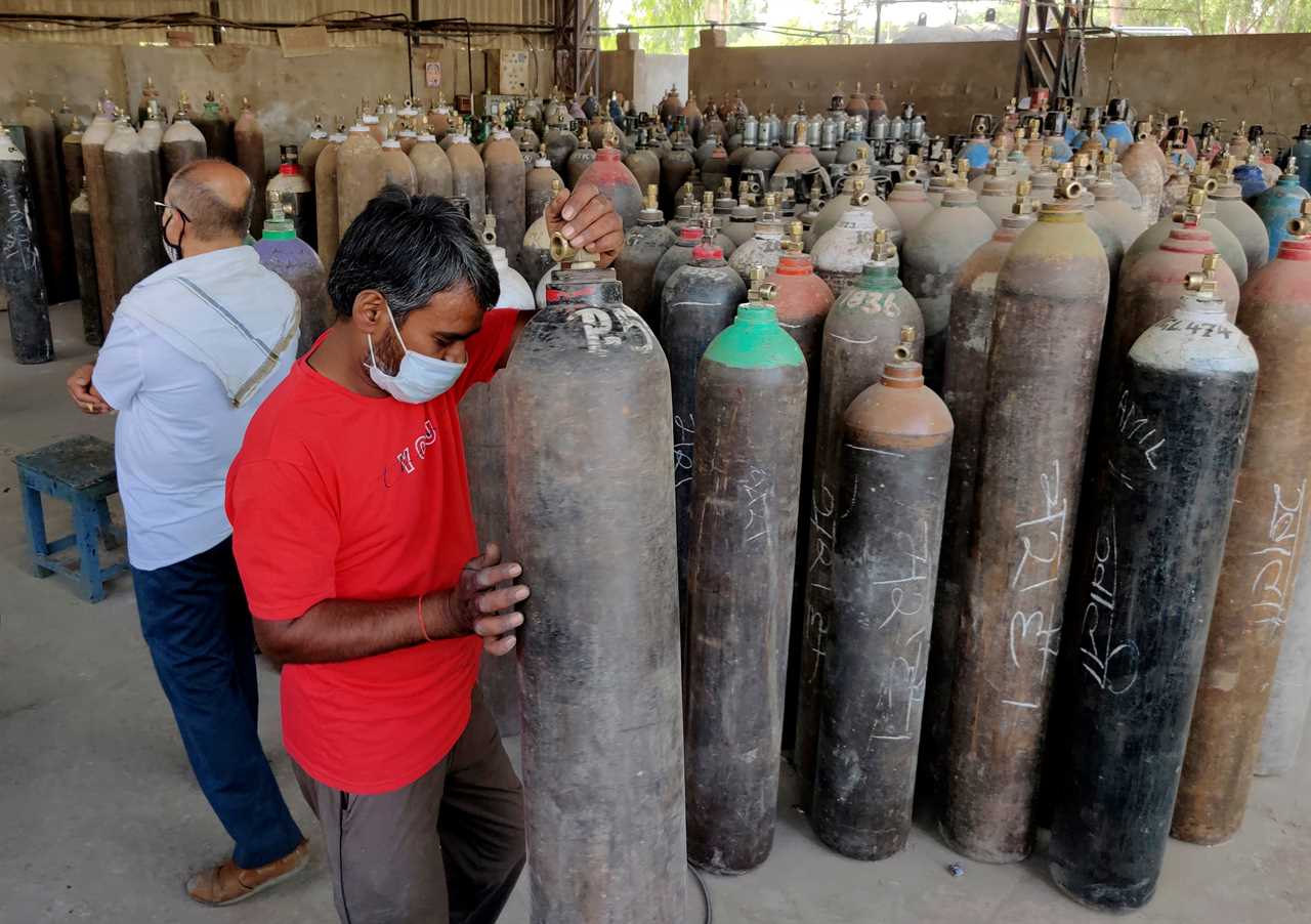 India vows to HANG officials for delaying Covid oxygen supplies to desperate hospitals in devastating 2nd wave ‘tsunami’