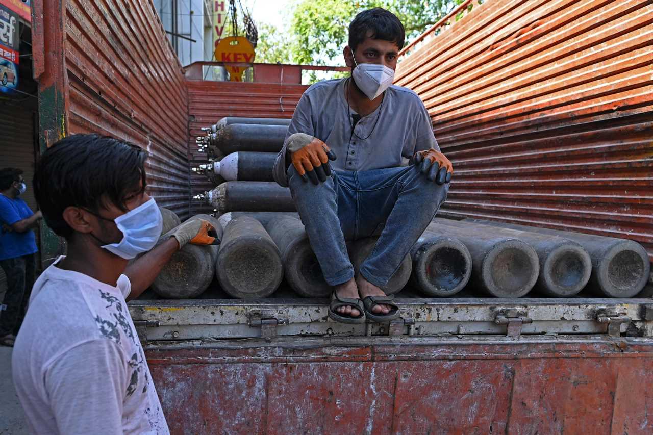 India vows to HANG officials for delaying Covid oxygen supplies to desperate hospitals in devastating 2nd wave ‘tsunami’