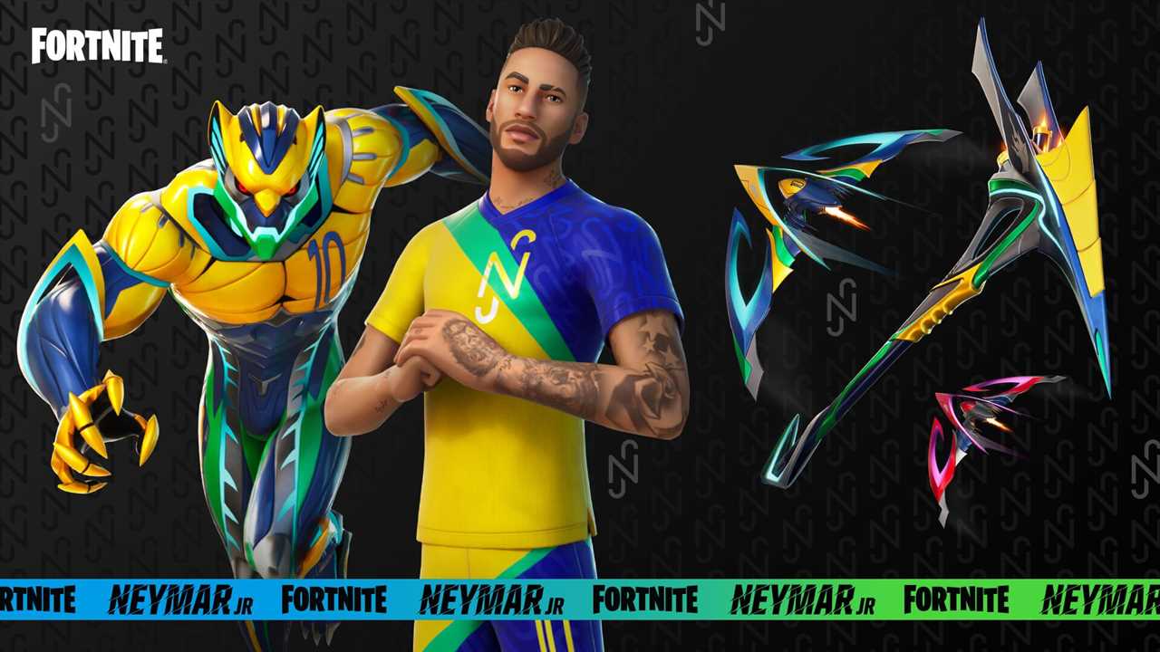 Neymar in Fortnite TOMORROW – how to unlock footie star’s new skins and rewards